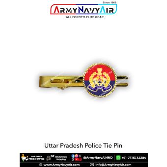 Uttar Pradesh Police Tie Pin : ArmyNavyAir.com
