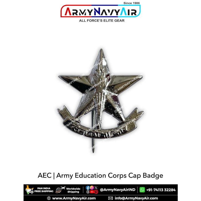 Buy Army Education Corps Cap Badge : ArmyNavyAir.com Online at ...