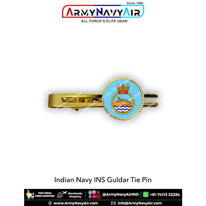 Ins Guldar Buy Indian Navy INS Guldar Tie Pin : ArmyNavyAir.com Online at ...