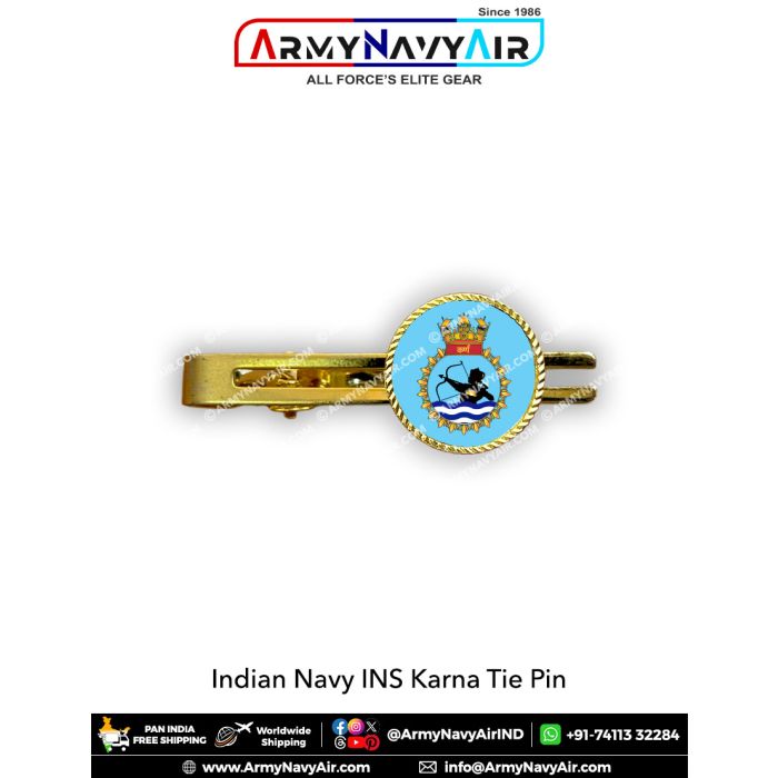 Ins Karna Buy Indian Navy INS Karna Tie Pin : ArmyNavyAir.com Online at ...