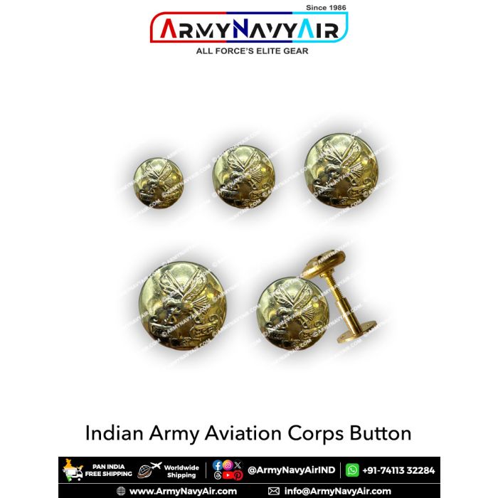 Buy Indian Army Aviation Corps Buttons : ArmyNavyAir.com Online at ...