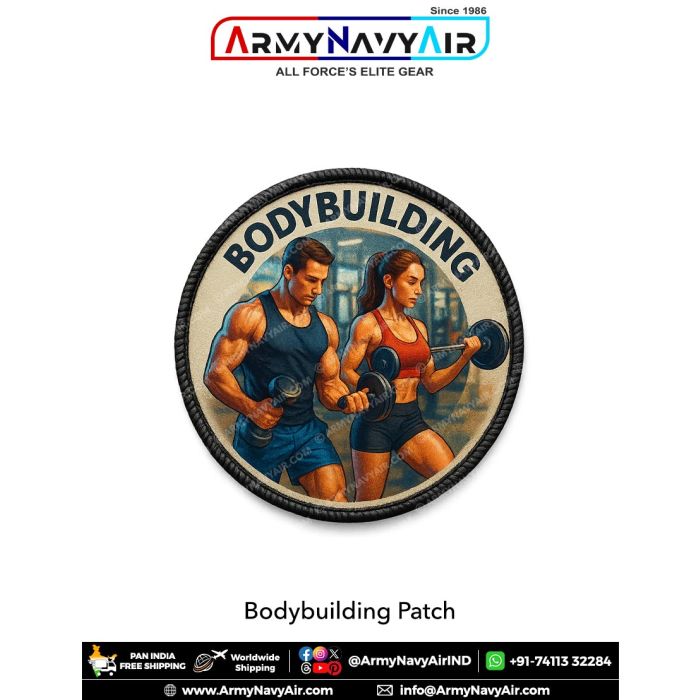 Bodybuilding Patch - Fitness Training Badge