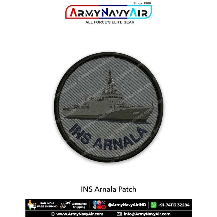 Ins Patch INS Arnala Patch - Indian Navy Ship Patch