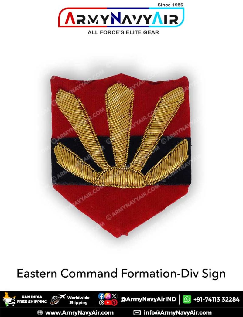 Buy Army Eastern Command Formation Div Sign Online at ArmyNavyAir.com