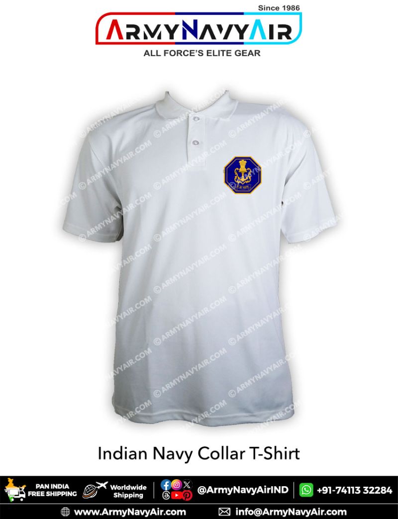 Indian navy t shirt online on sale