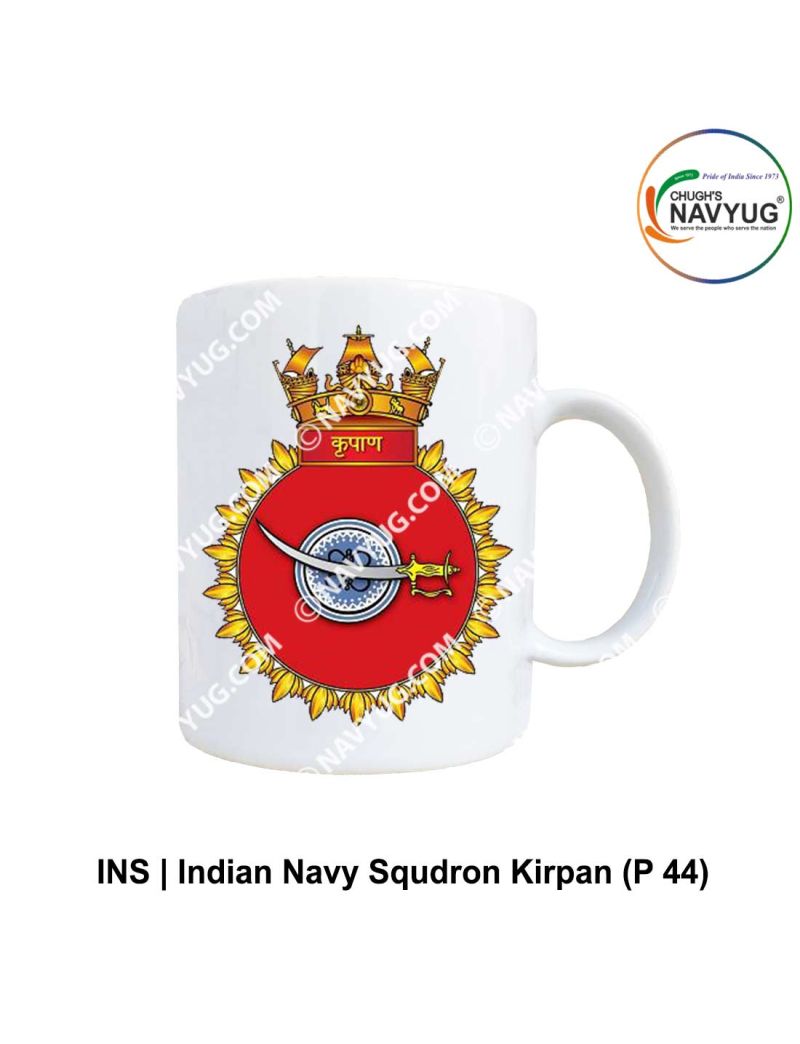 Buy Indian Navy INS Kirpan Mug Online at ArmyNavyAir.com