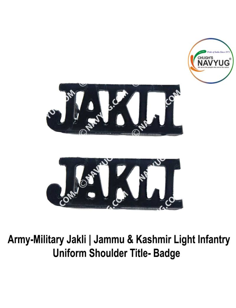 Army-Military Jakli | Jammu & Kashmir Light Infantry Uniform Shoulder ...