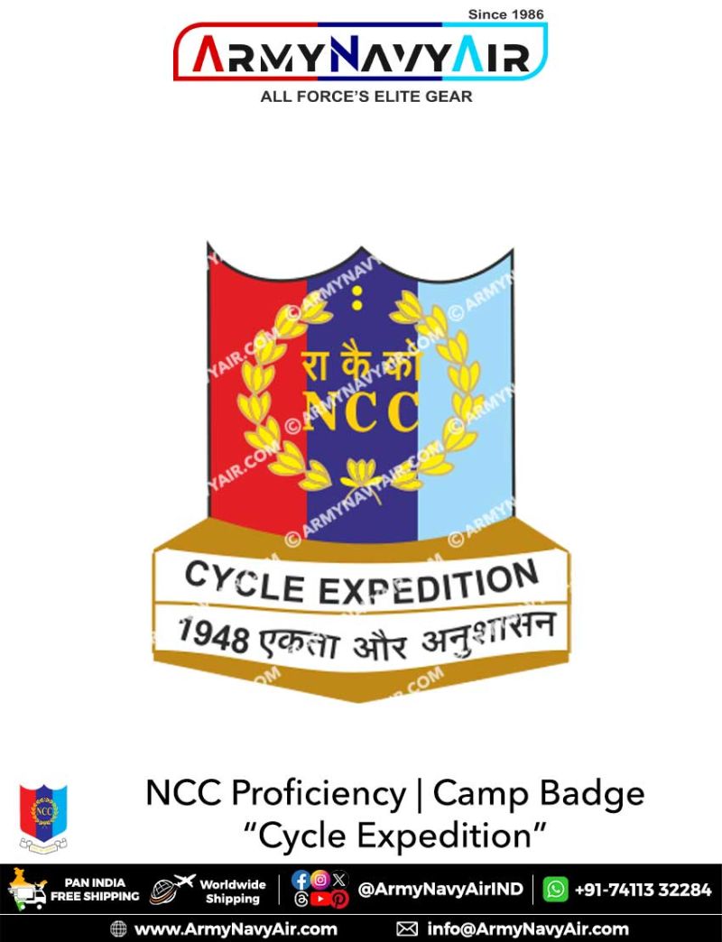 NCC | National Cadet Corps Proficiency Camp Badges (All Wings ...