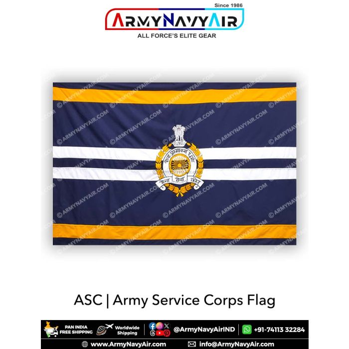 Buy Indian Army ASC Flag : ArmyNavyAir.com Online at ArmyNavyAir ...