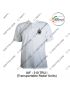 IAF T Shirt Transportable Radar Unit| Indian Airforce T Shirt White PC With Collar  (TRU)-310 TRU-Small