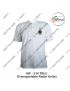 IAF T Shirt Transportable Radar Unit| Indian Airforce T Shirt White PC With Collar  (TRU)-314 TRU-Small