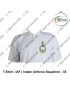 IAF T Shirt  Squadron |Indian Airforce  T Shirt  White PC  With Collar ( Squadrons)-35 Squadron