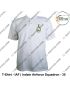 IAF T Shirt  Squadron |Indian Airforce  T Shirt  White PC  With Collar ( Squadrons)-35 Squadron