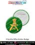 Personalised 4 Gorkha Rifles Button Badge : ArmyNavyAir.com