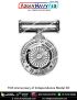 75th Anniversary of Independence Medal 3D : ArmyNavyAir.com