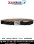 Army Medical Corps Leather Belt : ArmyNavyAir.com