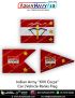 Indian Army XVII Corps Car Flag : ArmyNavyAir.com