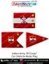 Indian Army III Corps Car Flag : ArmyNavyAir.com