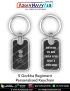 5 Gorkha Rifles Personalised Keychain : ArmyNavyAir.com