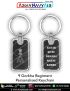 9 Gorkha Rifles Personalised Keychain : ArmyNavyAir.com