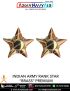 Indian Army Rank Star Brass Premium : ArmyNavyAir.com