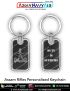 Assam Rifles Personalised Keychain : ArmyNavyAir.com