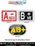 Blood Group Embroidery Patch : ArmyNavyAir.com