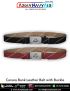 Canara Bank leather belt with buckle : ArmyNavyAir.com