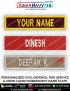 Civil Defence | Home Guard | Fire Service Name Plate Embroidery : ArmyNavyAir.com
