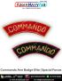 Commando Arm Badge - Elite | Special Forces : ArmyNavyAir.com