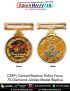 CRPF 75-Diamond Jubilee Medal Replica (Full Size) : ArmyNavyAir.com