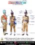 CRPF Turban | Pagri Ceremonial Uniform Dress Items : ArmyNavyAir.com