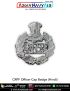 CRPF Officer Cap Badge (Hindi) : ArmyNavyAir.com 