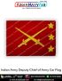 Indian Army Deputy Chief of Army Staff Flag : ArmyNavyAir.com