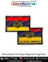 Dogra Regiment Flag Patch : ArmyNavyAir.com