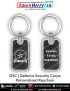 DSC Personalised Keychain : ArmyNavyAir.com