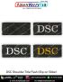 Personalised DSC Fabric Shoulder Title (Slip-On) : ArmyNavyAir.com