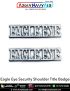 Eagle Eye Security Shoulder Title (Pack Of 100) - ArmyNavyAir.Com