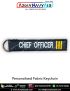 Personalised | Customised Fabric Key Chain : ArmyNavyAir.com