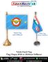 Indian Air Force Air Commodore IAF Table Flag : ArmyNavyAir.Com