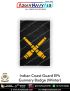 Indian Coast Guard EPs Gunnery Badges (Winter) : ArmyNavyAir.com