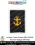 Indian Coast Guard EPs U/NVK Anchor Badge (Winter) : ArmyNavyAir.com