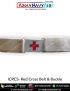 ICRCS- Red Cross Belt & Buckle : ArmyNavyAir.Com 