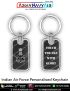 Air Force Personalised Keychain : ArmyNavyAir.com