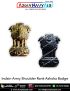 Indian Army Shoulder Rank Ashoka Badge : ArmyNavyAir.com