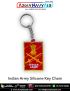 Indian Army Silicone Keychain : ArmyNavyAir.Com