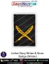 Indian Navy Writer & Store Badges (Winter) : ArmyNavyAir.com