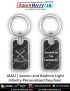 JAKLI Personalised Keychain : ArmyNavyAir.com