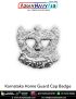 Karnataka Home Guard Cap Badge : ArmyNavyAir.com 