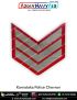 Karnataka Police Chevron Red : ArmyNavyAir.com